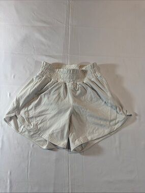 lululemon athletica white Women's Athletic Shorts